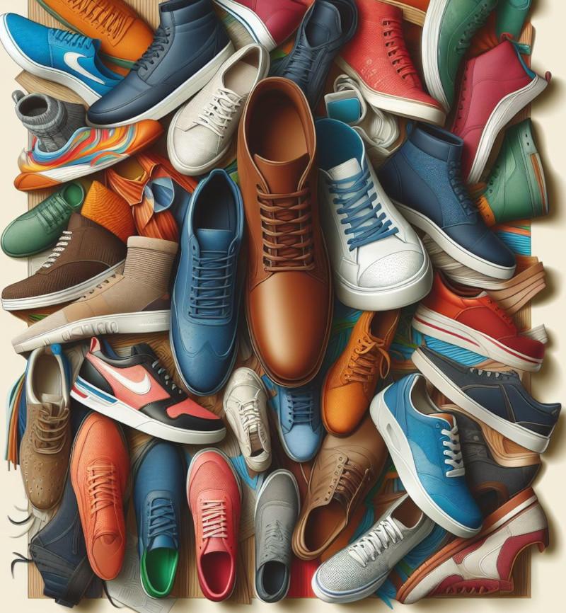 A Diferença nos Tamanhos de Sapatos