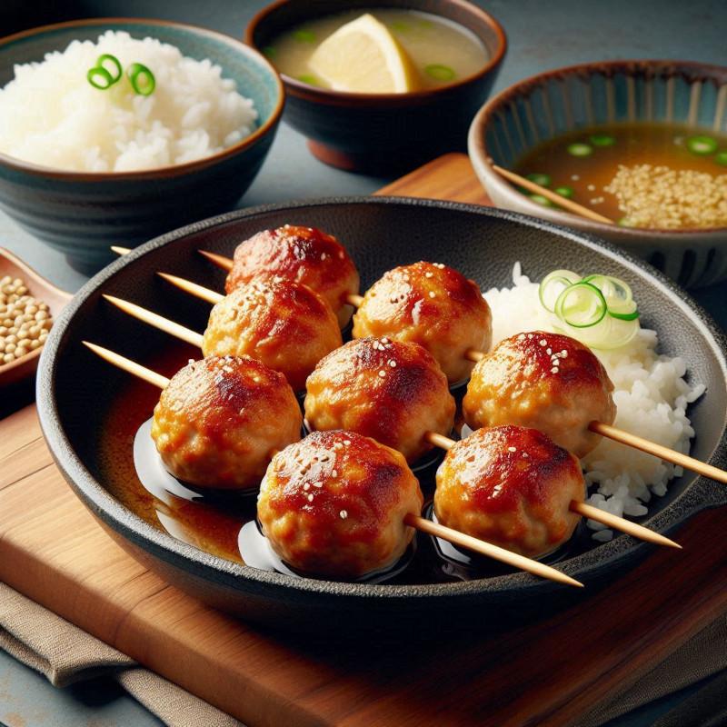 Receita de Tsukune 