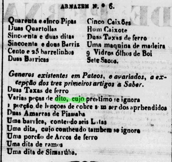 A Origem do Termo 'Dito Cujo' e Suas Curiosas Variações - EhJapa