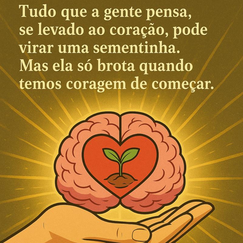 O que você gosta está aí dentro. Só falta aprender pra descobrir.