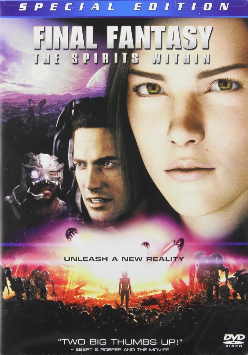 Final Fantasy: The Spirits Within n&atilde;o foi o primeiro filme de game mas foi pioneiro em outra coisa
