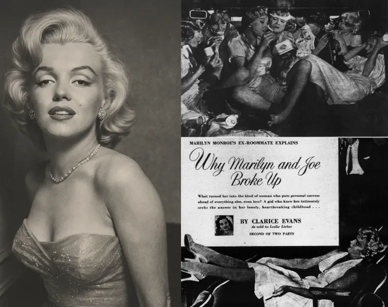 Marilyn Entre Bastidores e Manchetes: Glamour, Vag&otilde;es e Cora&ccedil;&otilde;es Partidos