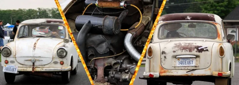 Trabant e o Duroplast: o carro feito de algodão reciclado que marcou a Alemanha Oriental