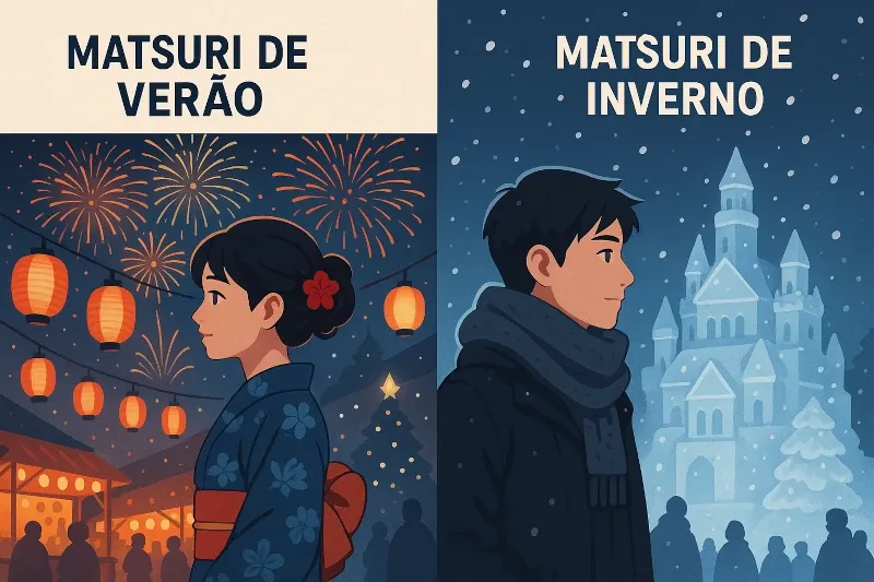 Saiba as diferen&ccedil;as entre Matsuri de Ver&atilde;o e Matsuri de Inverno