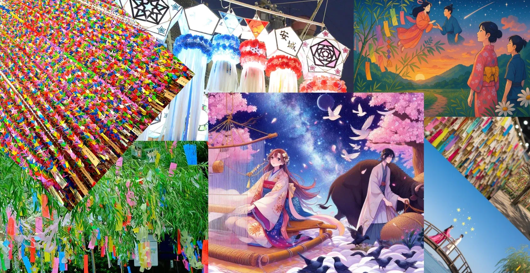 Tanabata vs Qixi: O Festival das Estrelas no Jap&atilde;o e na China A mesma lenda &mdash; duas culturas