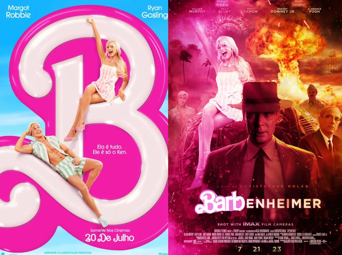 Como Barbie e Oppenheimer Criaram o Maior Fen&ocirc;meno de Bilheteria da D&eacute;cada