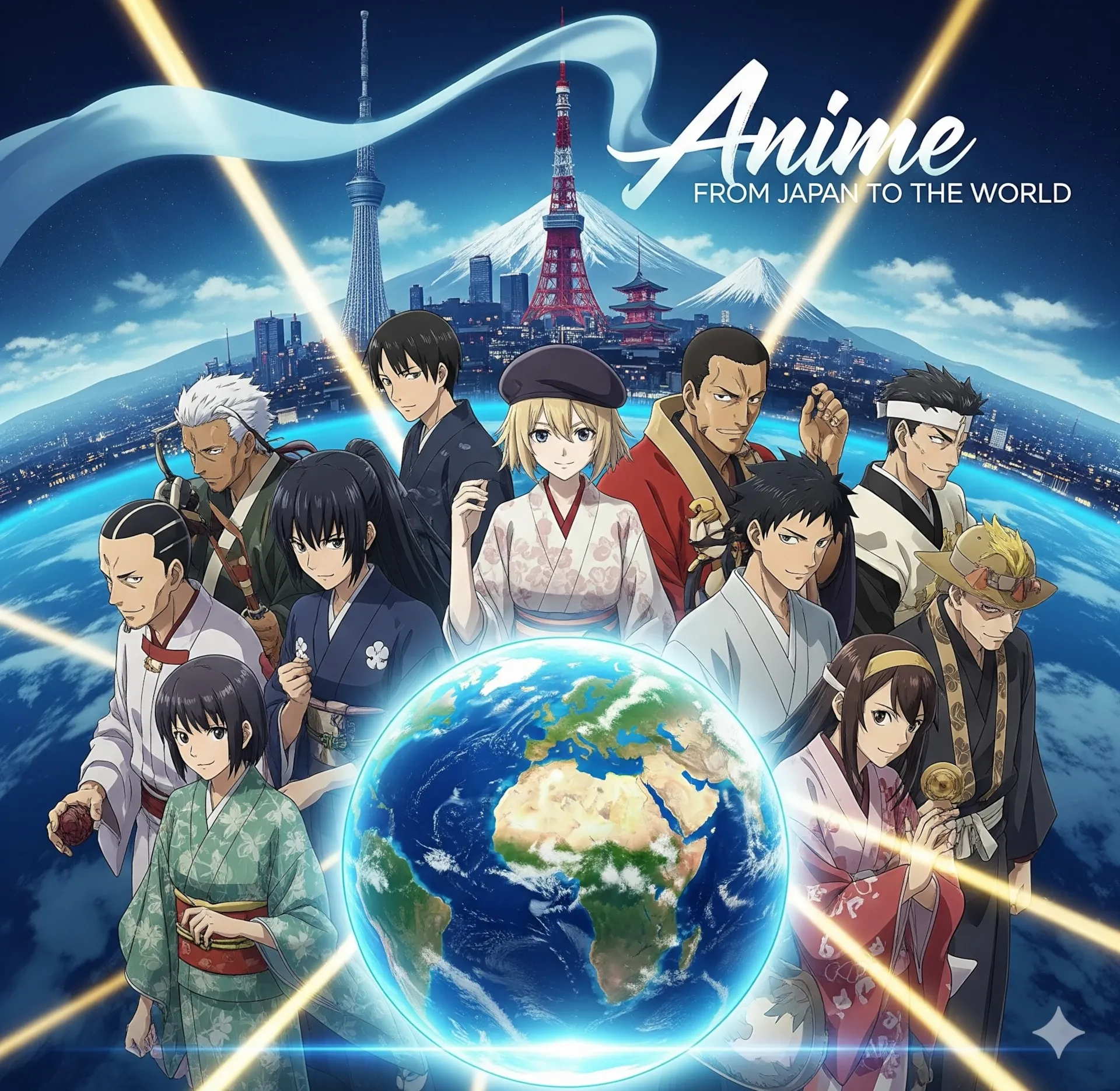 Do Jap&atilde;o para o Mundo: Como o Anime Conquistou o Streaming e Virou Mainstream