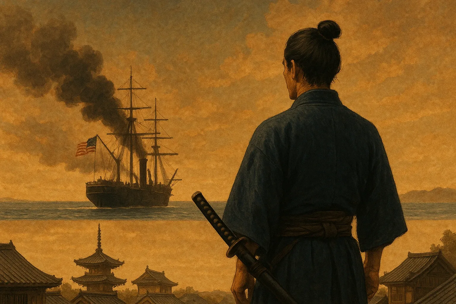 O Bakumatsu e o Tratado de Kanagawa: O Jap&atilde;o no Fim do Xogunato Tokugawa