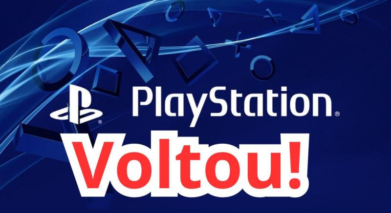 A PlayStation Network (PSN) voltou a funcionar