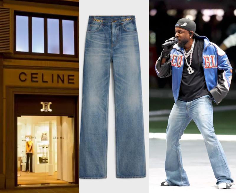 A Tend&ecirc;ncia dos Jeans Flare da Celine e o Estilo de Kendrick Lamar