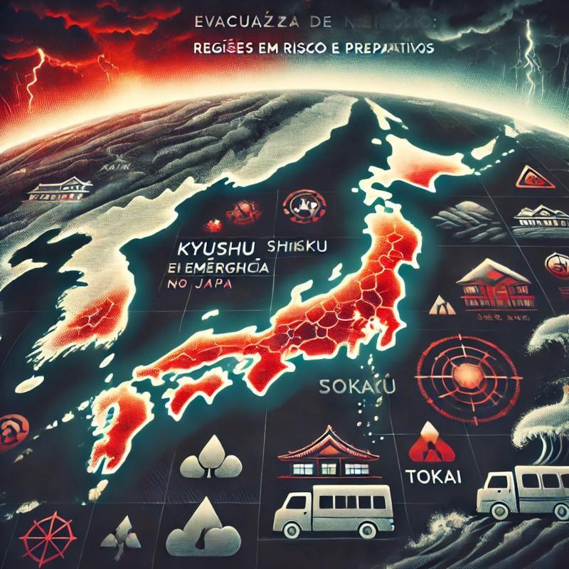 Alerta de Evacua&ccedil;&atilde;o no Jap&atilde;o: Regi&otilde;es em Risco e Preparativos