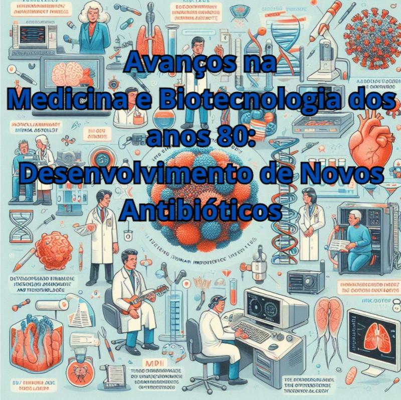 Avan&ccedil;os na Medicina e Biotecnologia dos anos 80 : Desenvolvimento de Novos Antibi&oacute;ticos