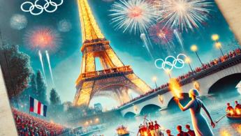 Contagem regressiva para as Olimp&iacute;adas de Paris 2024
