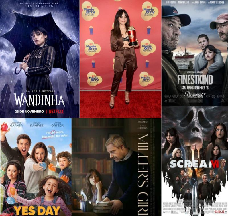 Jenna Ortega &eacute; ela a Wandinha do filme Fam&iacute;lia Addams