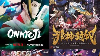 Onmyoji A Era Moderna: Jogos e a S&eacute;rie da Netflix