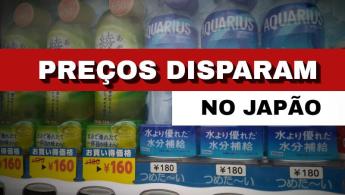 Pre&ccedil;os disparam no Jap&atilde;o