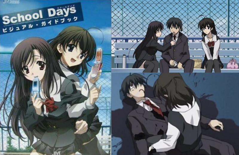 Anime School Days: Por que se tornou t&atilde;o pol&ecirc;mico? E as amea&ccedil;as de morte aos produtores e elenco?